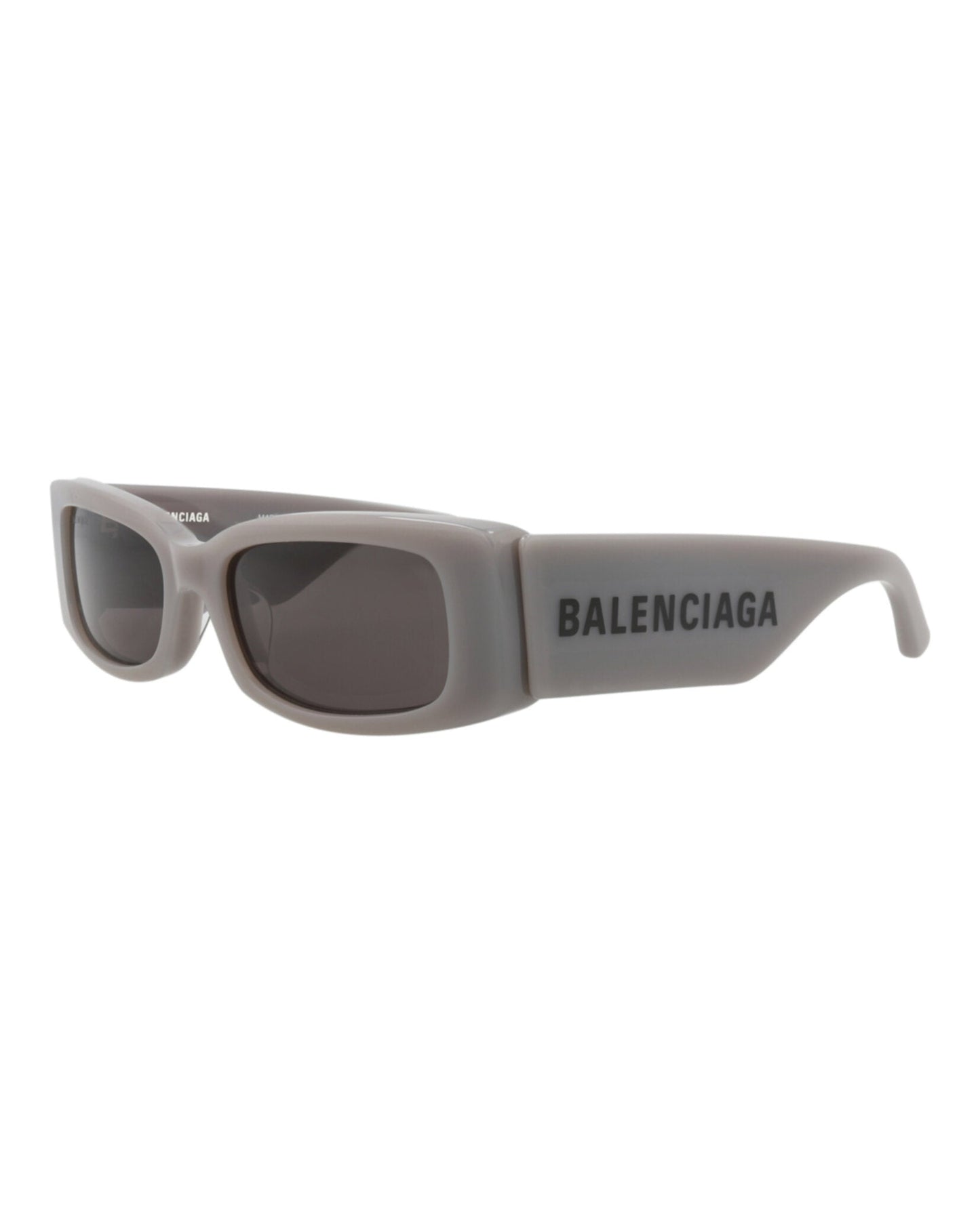 Balenciaga Womens Square/Rectangle Grey Grey Grey Fashion Designer Eyewear