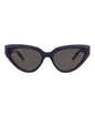 Balenciaga Womens Cat Eye Blue Blue Grey Fashion Designer Eyewear