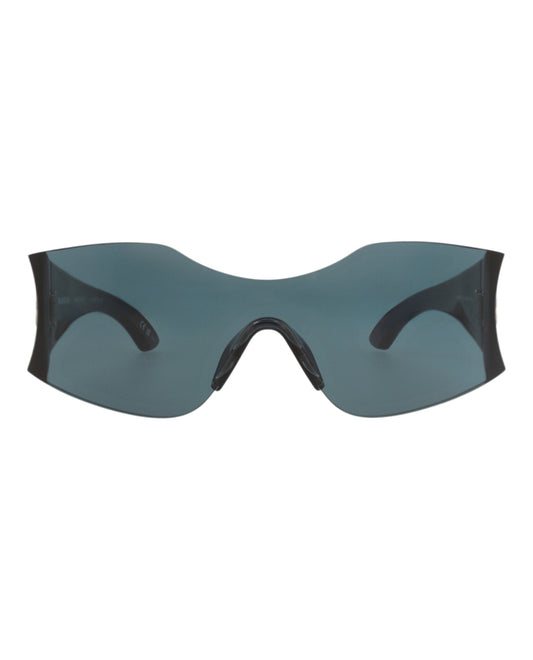 Balenciaga Unisex Shield/Wrap Green Green Green Fashion Designer Eyewear