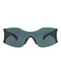 Balenciaga Unisex Shield/Wrap Green Green Green Fashion Designer Eyewear
