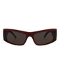 Balenciaga Unisex Cat Eye Burgundy Burgundy Grey Fashion Designer Eyewear