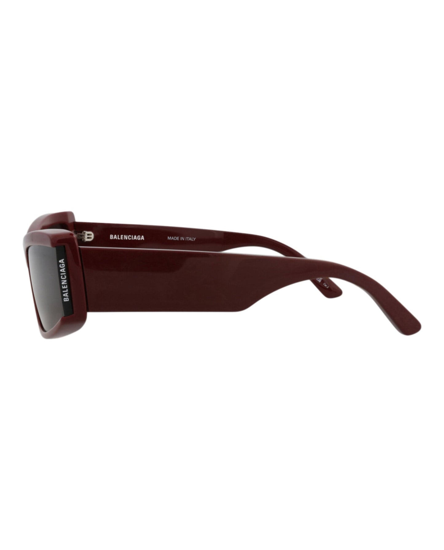 Balenciaga Unisex Cat Eye Burgundy Burgundy Grey Fashion Designer Eyewear