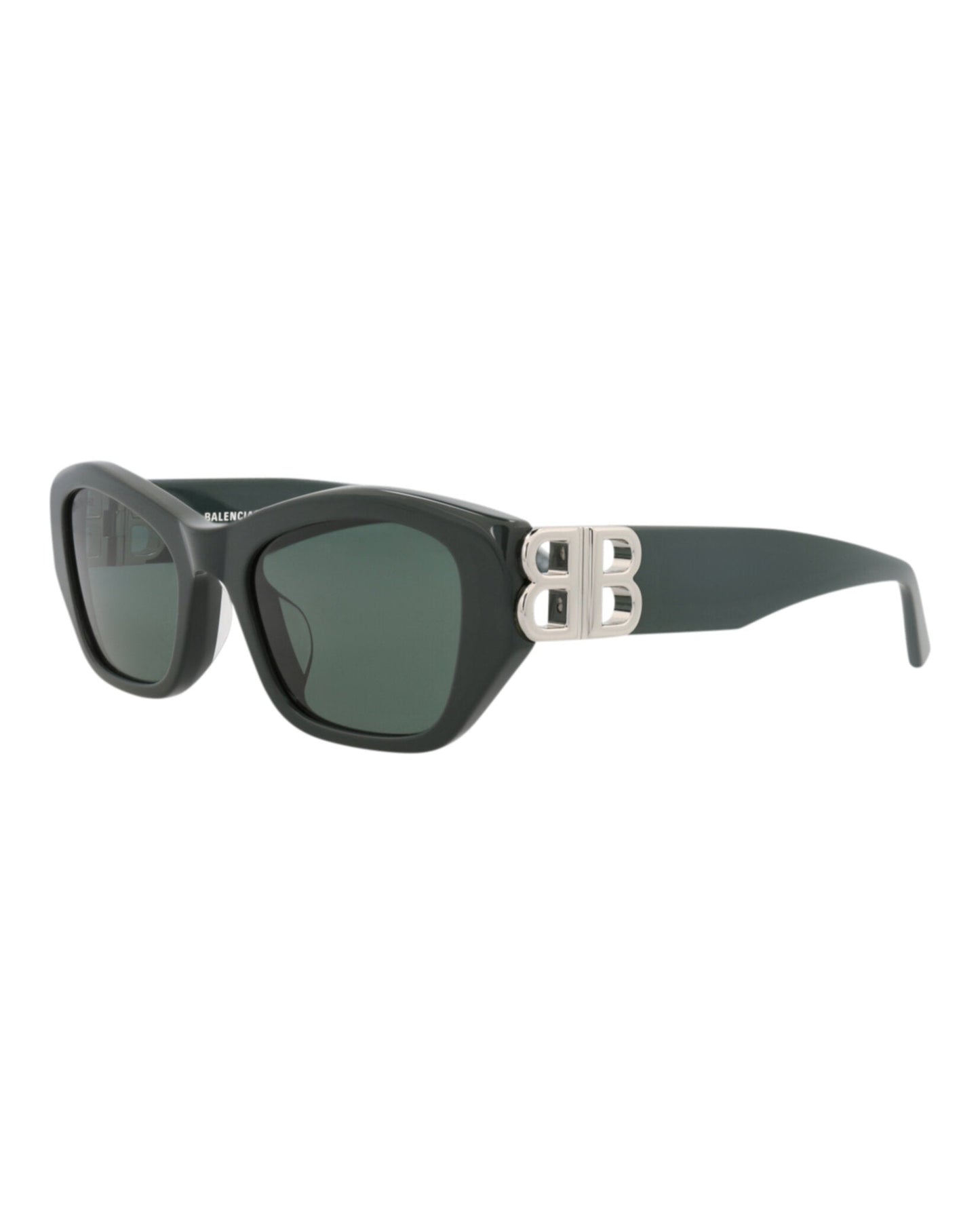 Balenciaga Womens Cat Eye Green Green Green Fashion Designer Eyewear