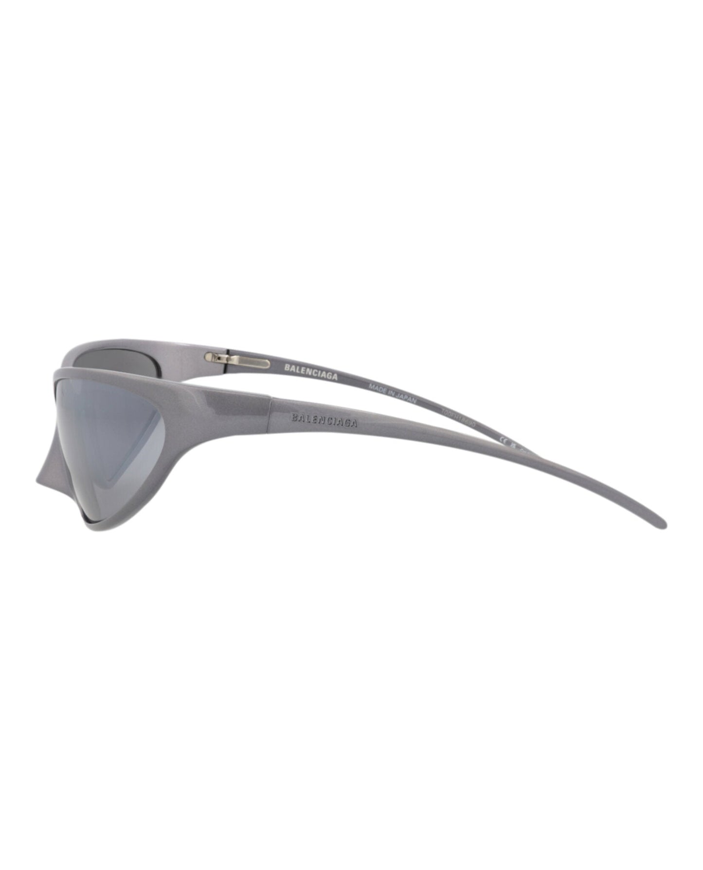 Balenciaga Unisex Shield/Wrap Grey Grey Grey Fashion Designer Eyewear
