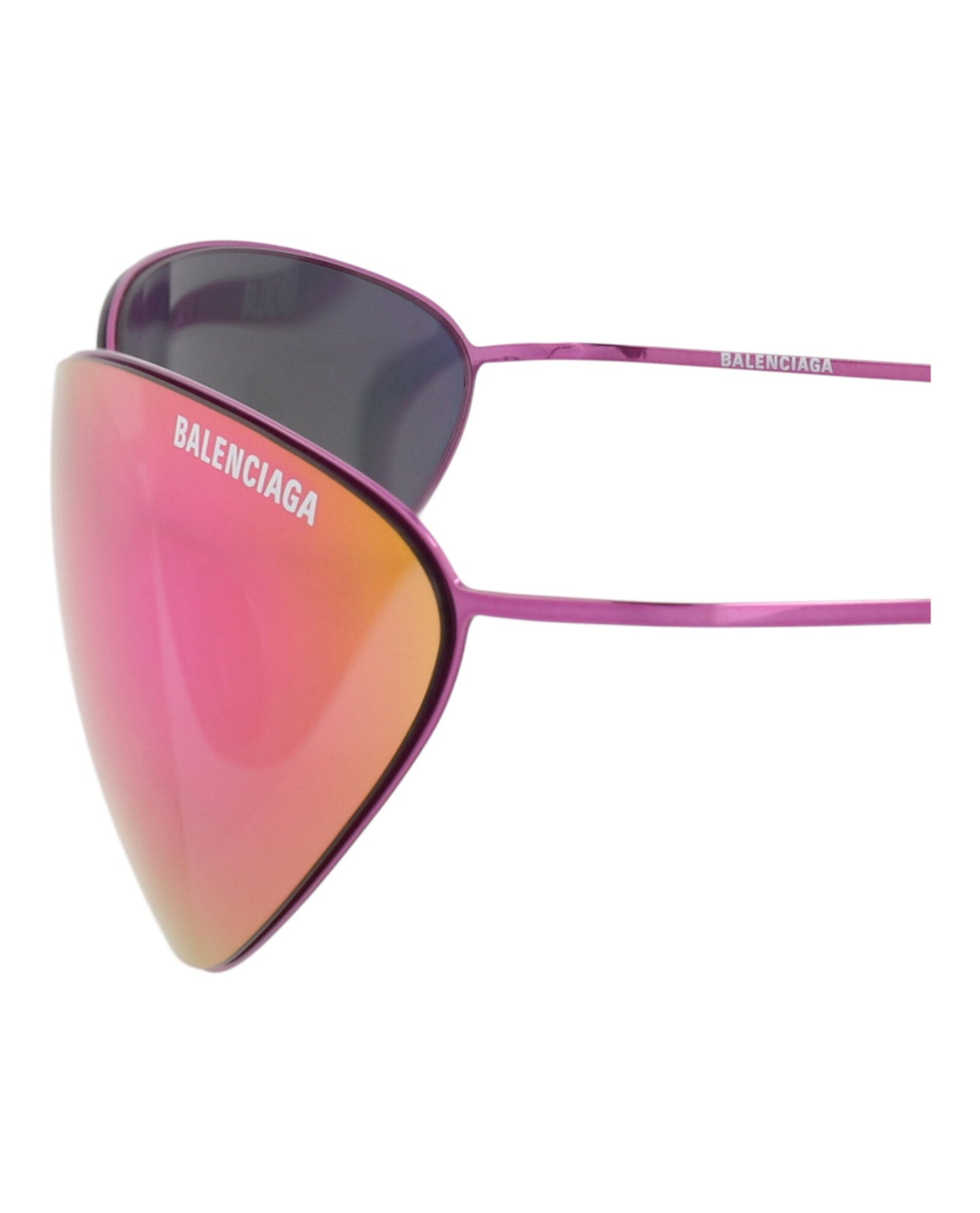 Balenciaga Unisex Cat Eye Pink Pink Violet Fashion Designer Eyewear