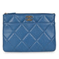 Chanel 19 Flap Clutch - Royal Blue