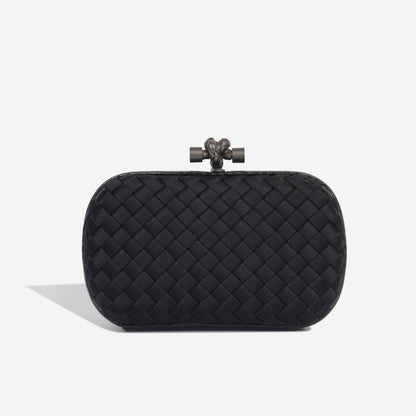 Bottega Veneta Intrecciato Knot Clutch