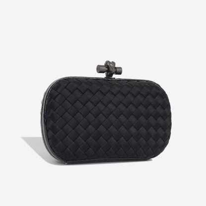 Bottega Veneta Intrecciato Knot Clutch