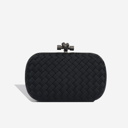 Bottega Veneta Intrecciato Knot Clutch