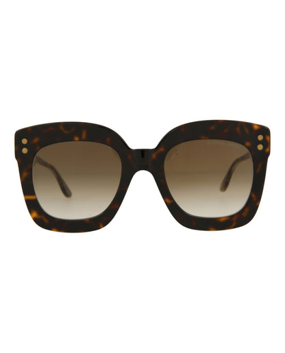 Bottega Veneta Womens Square/Rectangle Havana Crystal Brown Fashion Designer Eyewear