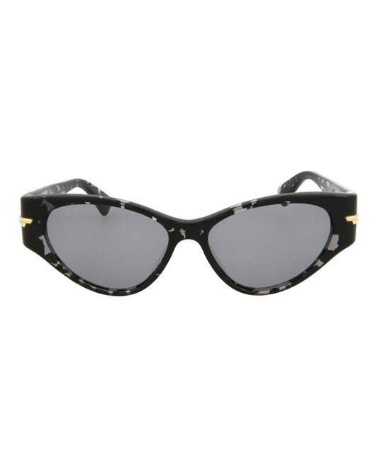 Bottega Veneta Womens Cat Eye Havana Havana Grey Fashion Designer Eyewear Havana Havana Grey