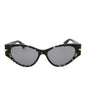 Bottega Veneta Womens Cat Eye Havana Havana Grey Fashion Designer Eyewear Havana Havana Grey