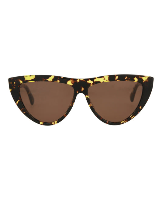 Bottega Veneta Womens Cat Eye Havana Havana Brown Fashion Designer Eyewear