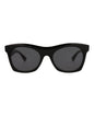 Bottega Veneta Unisex Square/Rectangle Black Black Grey Fashion Designer Eyewear