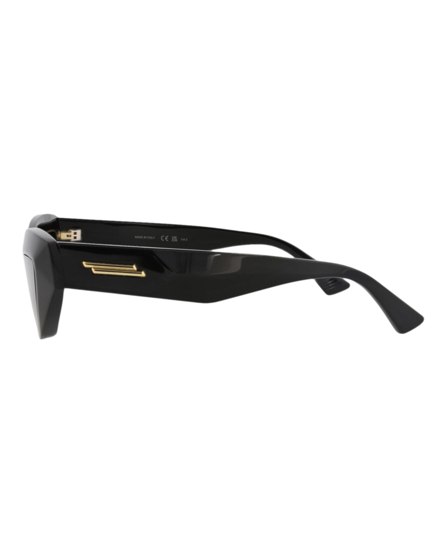 Bottega Veneta Womens Cat Eye Black Black Grey Fashion Designer Eyewear