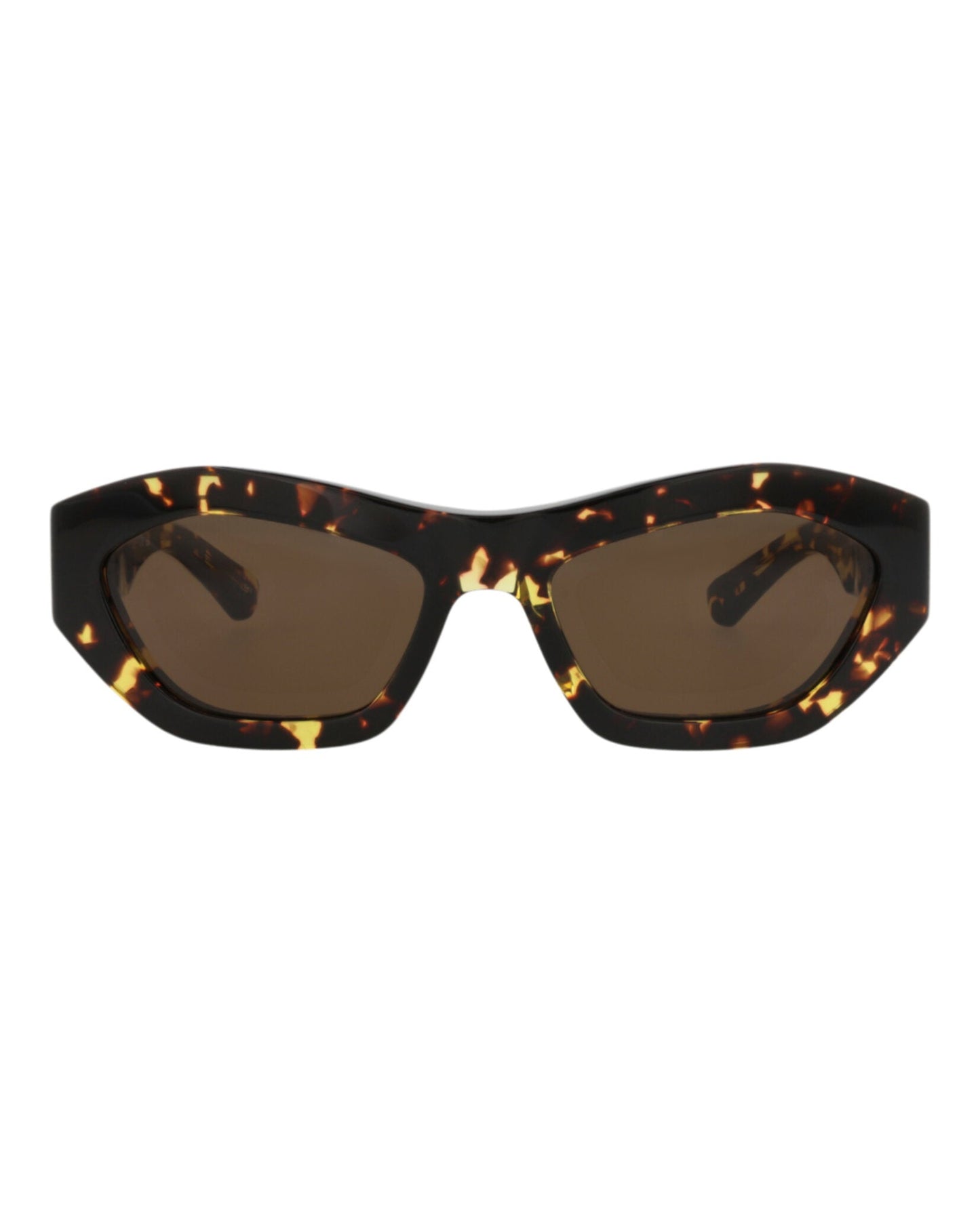 Bottega Veneta Womens Round/Oval Havana Havana Brown Fashion Designer Eyewear