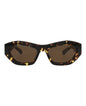 Bottega Veneta Womens Round/Oval Havana Havana Brown Fashion Designer Eyewear