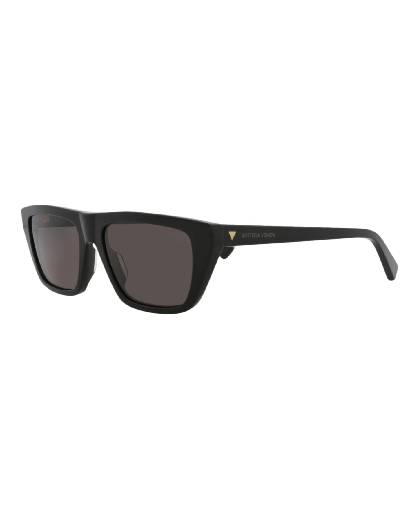 Bottega Veneta Womens Square/Rectangle Black Black Grey Fashion Designer Eyewear