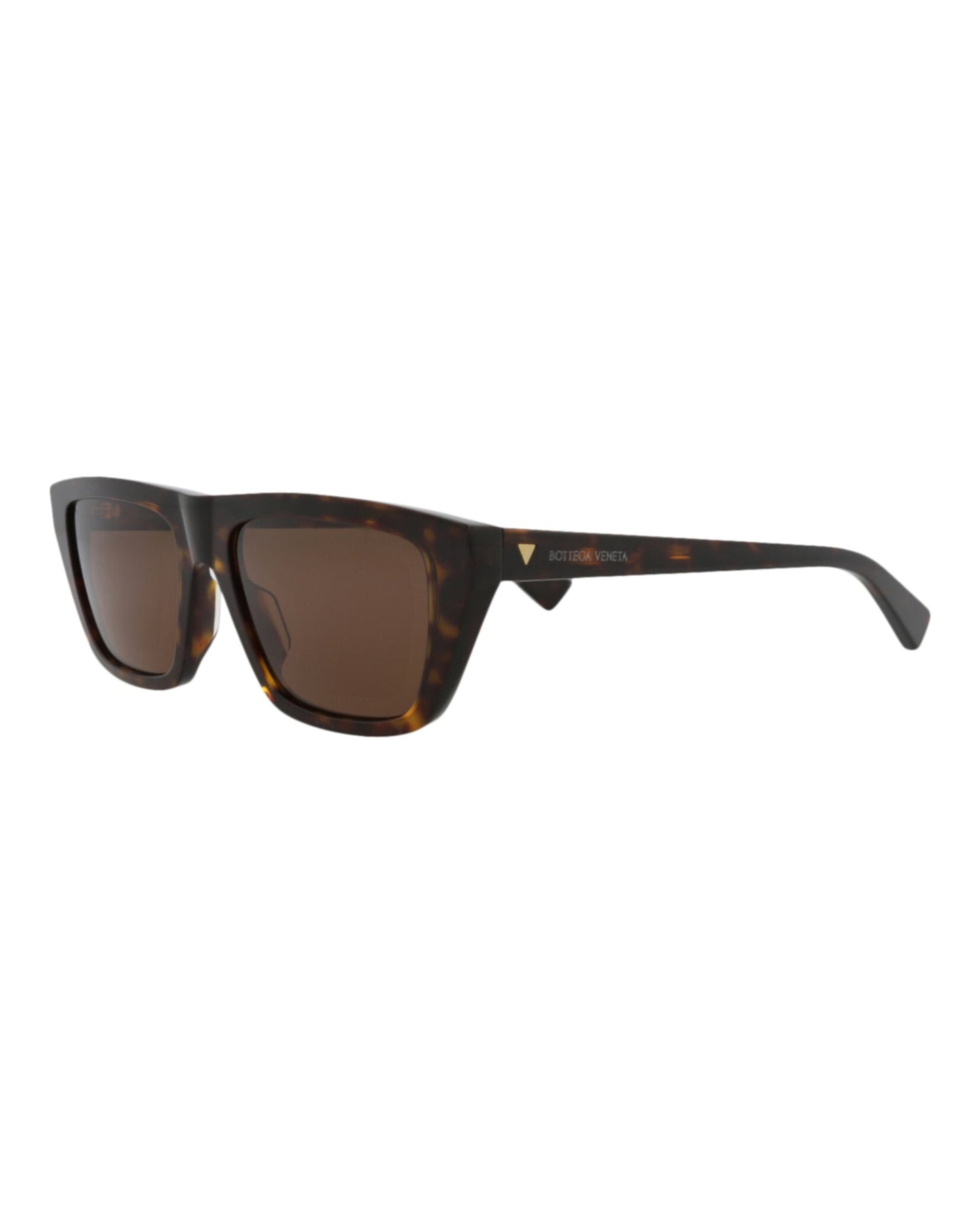 Bottega Veneta Womens Square/Rectangle Havana Havana Brown Fashion Designer Eyewear