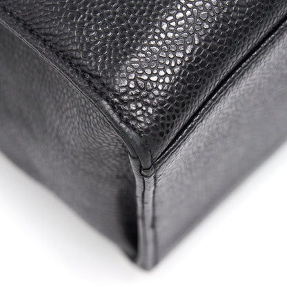 Chanel Cavier Shoulder Bag Black