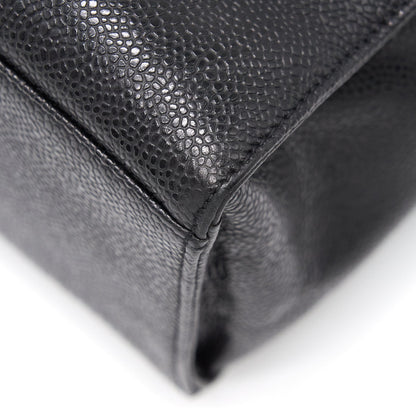 Chanel Cavier Shoulder Bag Black