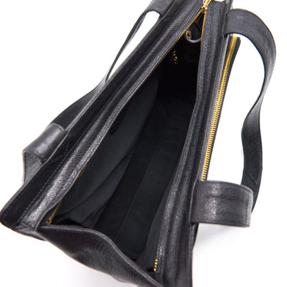 Chanel Cavier Shoulder Bag Black