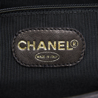 Chanel Cavier Shoulder Bag Black
