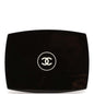 Chanel Minaudiere Compact Clutch Black Acrylic Silver Hardware