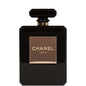 Chanel Minaudiere Perfume Clutch Black Acrylic Light Gold Hardware