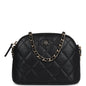 Chanel Small Clutch with Chain Black Caviar Gold Hardware
