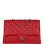 Chanel Clutch with Chain Bag Red Caviar Silver Hardware - Remaining Balance