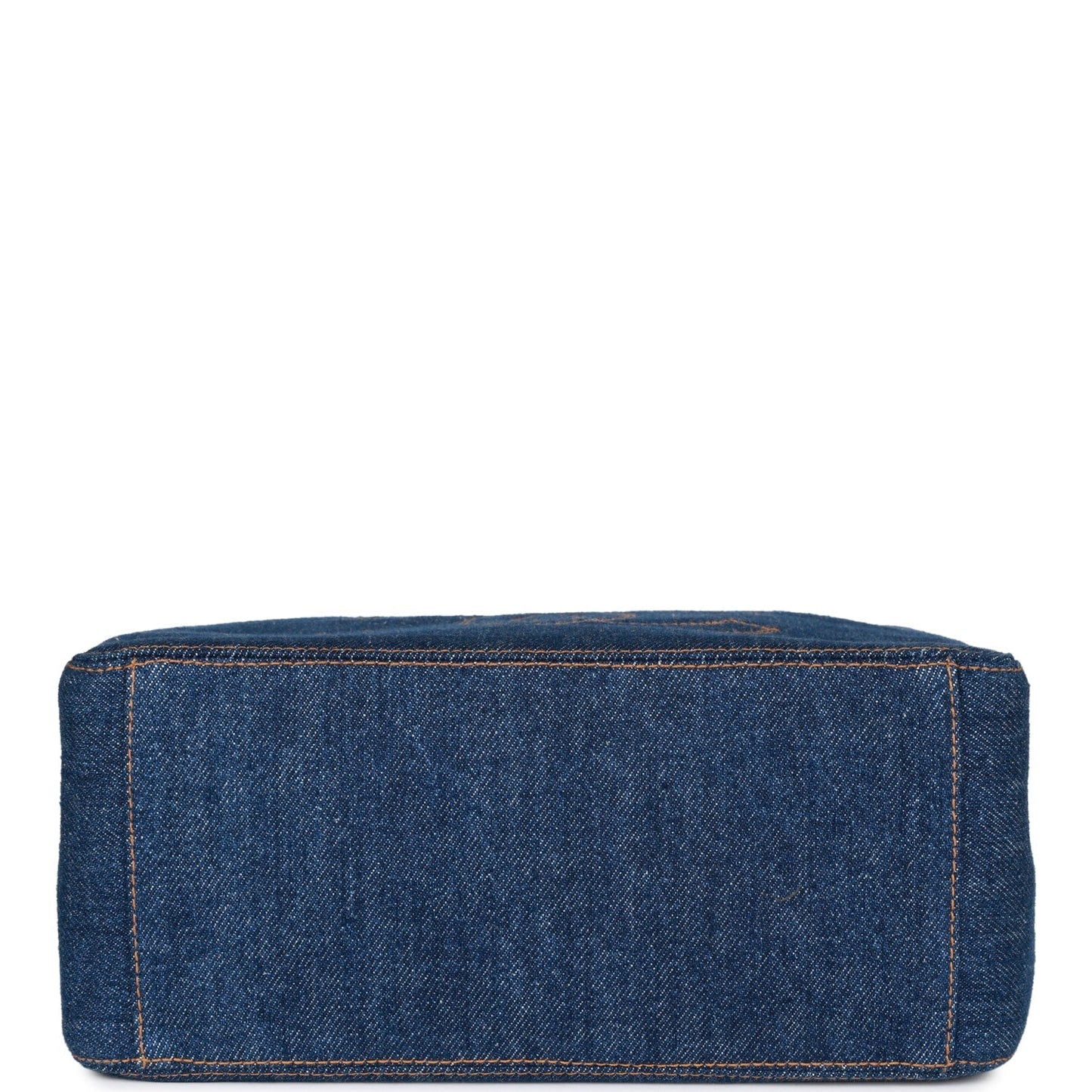 Chanel Vintage CC Denim Tote Bag