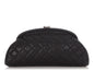 Chanel Black Quilted Caviar Timeless Clutch