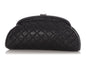 Chanel Black Quilted Caviar Timeless Clutch