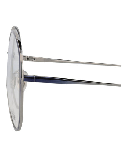 Chloé Womens Aviator Blue Blue Transparent Fashion Designer Eyewear