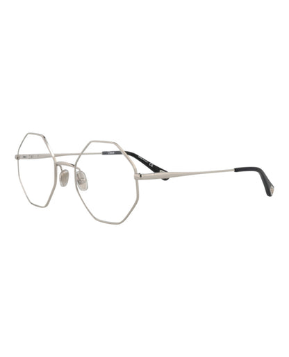 Chloé Womens Square/Rectangle Silver Silver Transparent Fashion Designer Eyewear