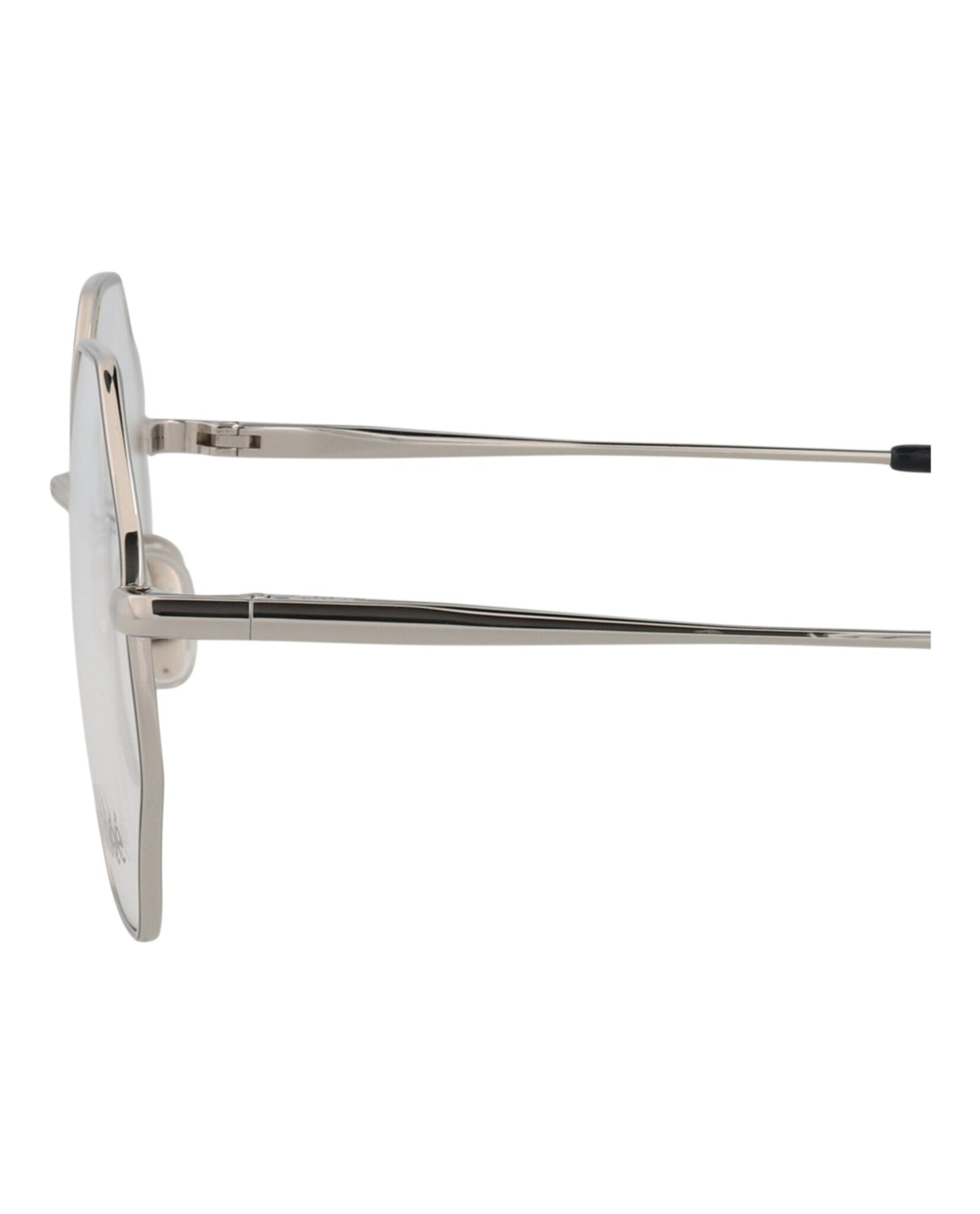 Chloé Womens Square/Rectangle Silver Silver Transparent Fashion Designer Eyewear