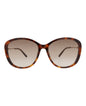 Chloé Womens Round/Oval Havana Gold Brown Fashion Designer Eyewear