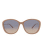 Chloé Womens Round/Oval Nude Gold Blue Fashion Designer Eyewear
