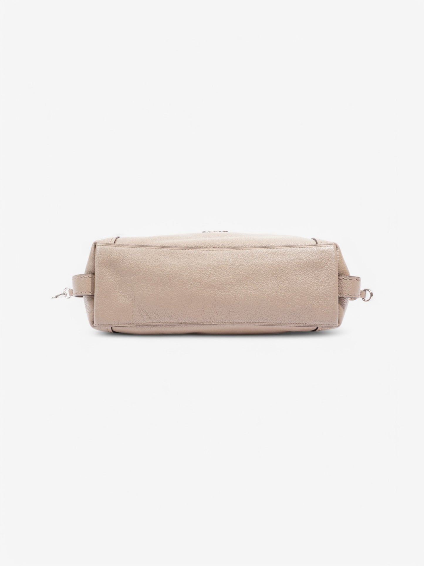 Coach Shoulder Bag Beige Leather One SIze