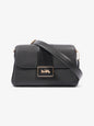 Coach Grace Shoulder Bag Black Grained Leather