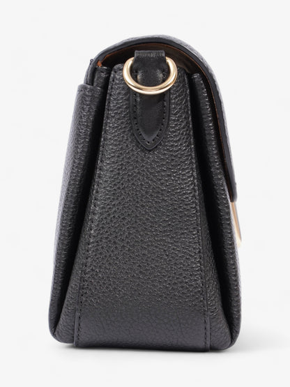 Coach Grace Shoulder Bag Black Grained Leather