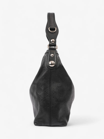 Gucci Shoulder Bag Black Leather