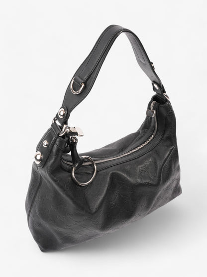Gucci Shoulder Bag Black Leather
