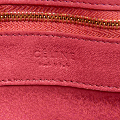 Celine Leather Bicolor Cabas Horizontal Tote - FINAL SALE (SHF-12750)