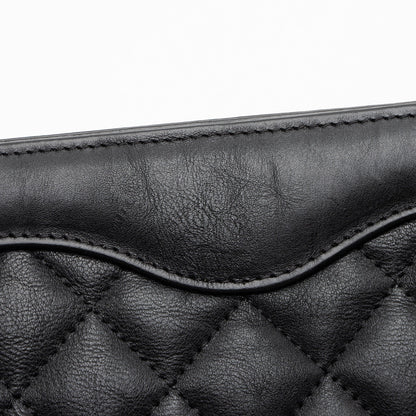 Chanel Aged Calfskin CC Frame Clutch