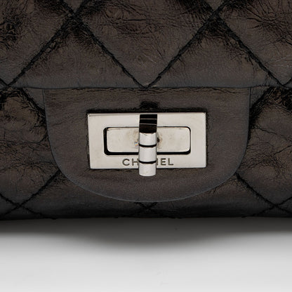 Chanel Aged Calfskin Reissue 225 Double Flap Shoulder Bag (SHF-wB1PQ1)
