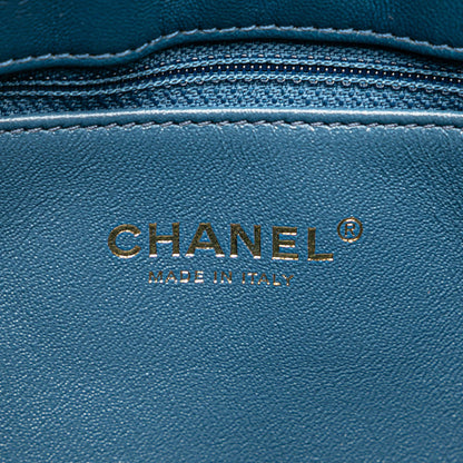 Chanel CC Chevron Calfskin Envelope Clutch (SHG-Nah7n1)