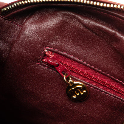 Chanel CC Quilted Lambskin Shoulder Bag (SHG-Q3k70Q)