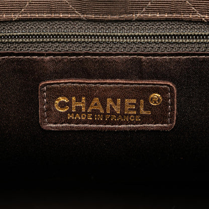 Chanel CC Quilted Nylon Shoulder Handbag (SHG-lWdX0e)